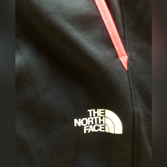 NWT The North Face TNF Tech Pants Black with Bright Coral Trim New Size XXL - Picture 9 of 14